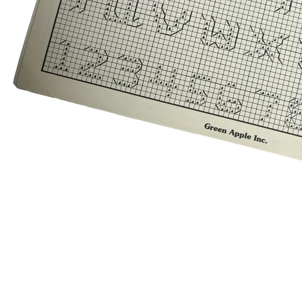 Birth Sampler By Green Apple Co. Cross Stitch‎ Pattern Booklet #604 Vintage